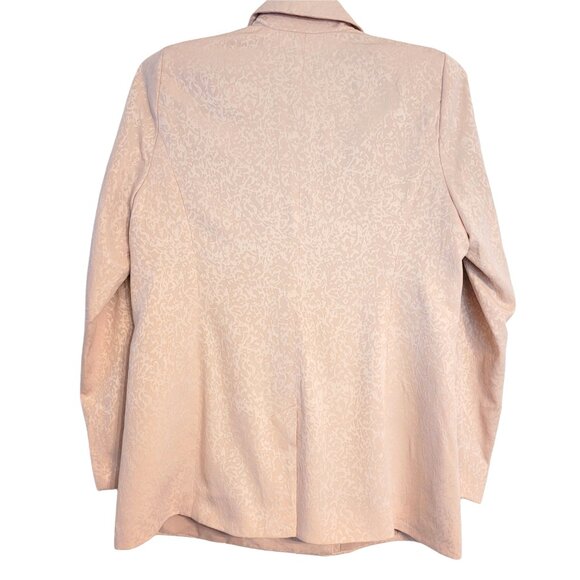 House of Harlow Floral Jacwuard Double Breasted Blazer - Picture 2 of 4